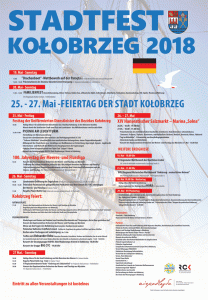 Plakat Kolberger Tage 2018